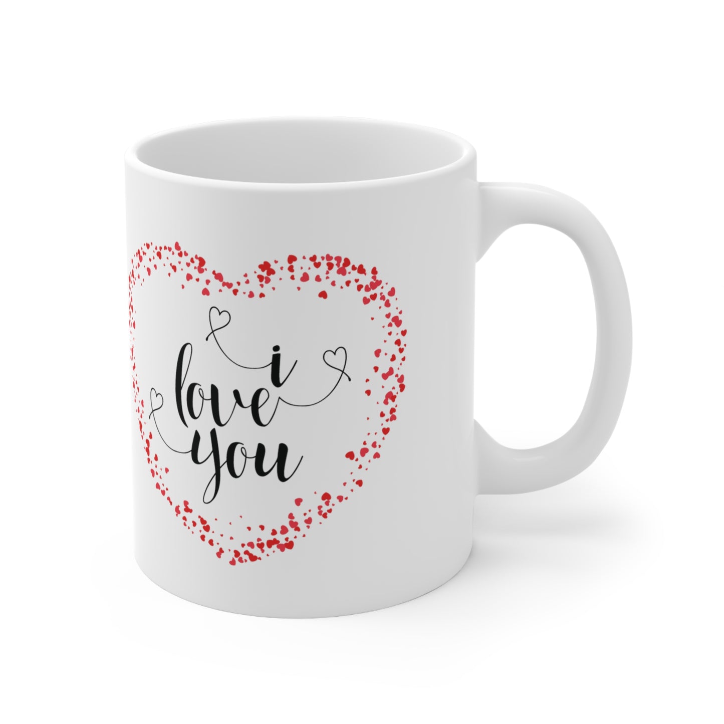 "You Won My Heart!" Ceramic Mug 11oz