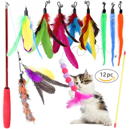 Dual Pet Kitten Toys Variety Cat Toy Combination